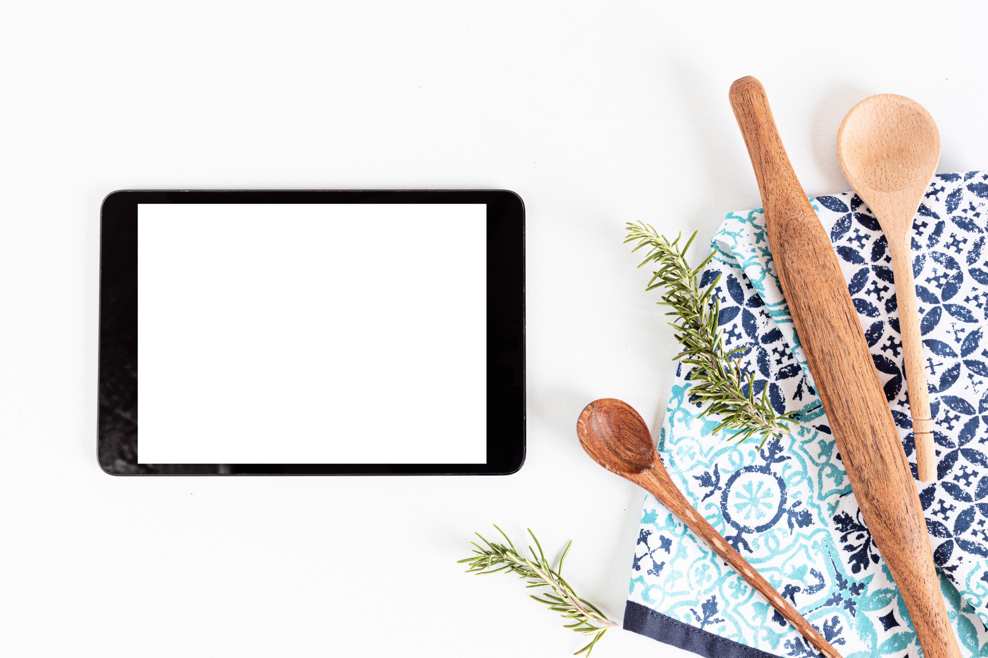 Set di ricette stampate con foto